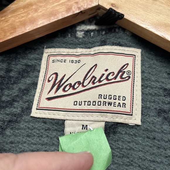 Women's Vintage Woolrich Blanket Jacket Coat Southwest Med Wool Blend Clean USA - Picture 8 of 13